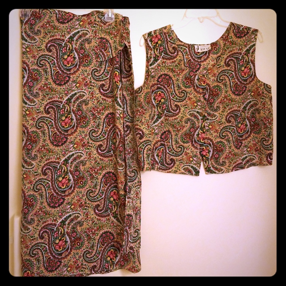 Wrap Skirt with Top